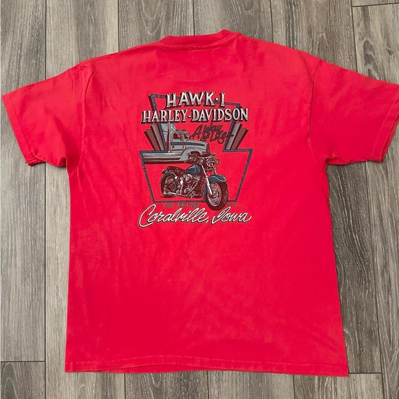 Harley-Davidson Vibrant Red Tee - Picture 5 of 5